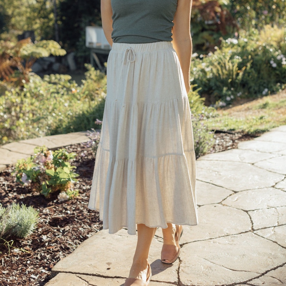 Charleston skirt cream